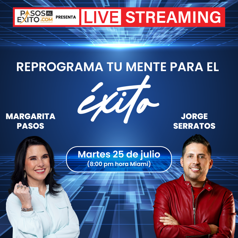 margaritapasos's tweet photo. 💬 ¡Acompáñanos mañana y Reprograma tu Mente para el Éxito! 
8:00 PM hora Miami 🗓️, nunca es tarde para alcanzar tu potencial y ser exitoso. #MargaritaPasos #ventas #vendedores #tipsdeventas #emprendedores #emprendedoras #coaching #mentesmillonarias #pasosalexito https://t.co/W6zcpb7MlZ