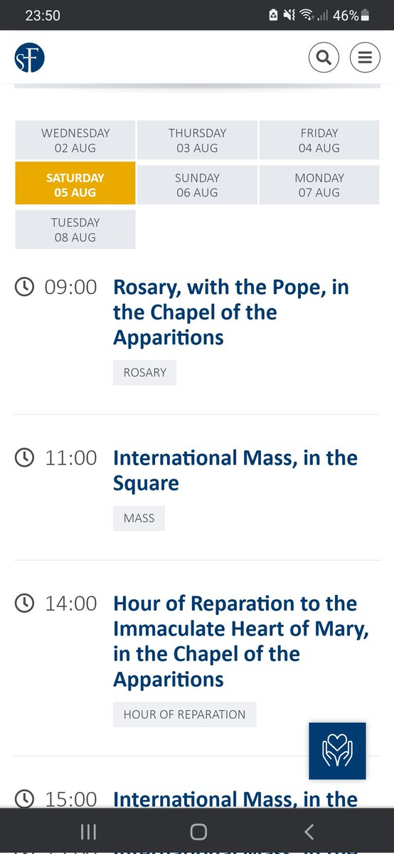 Just found out...I'll be there with Pope Francis for the Rosary...I'm so happy I could burst!!! https://t.co/0HAtVVyMCY