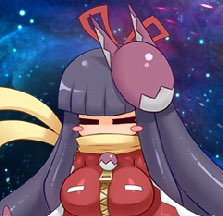 “Kyuu…..” 

She seemed to be disapproving of the pun.