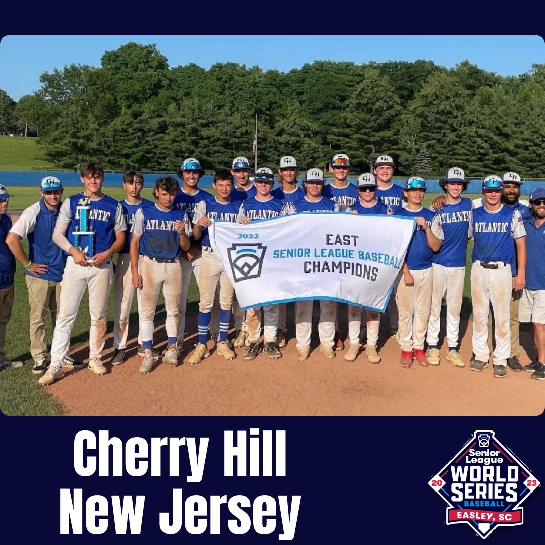 Cherry Hill, New Jersey has locked in their spot as the representative of the East Region! Who will lock in their spot next? #SLBWS #RoadtoEasley