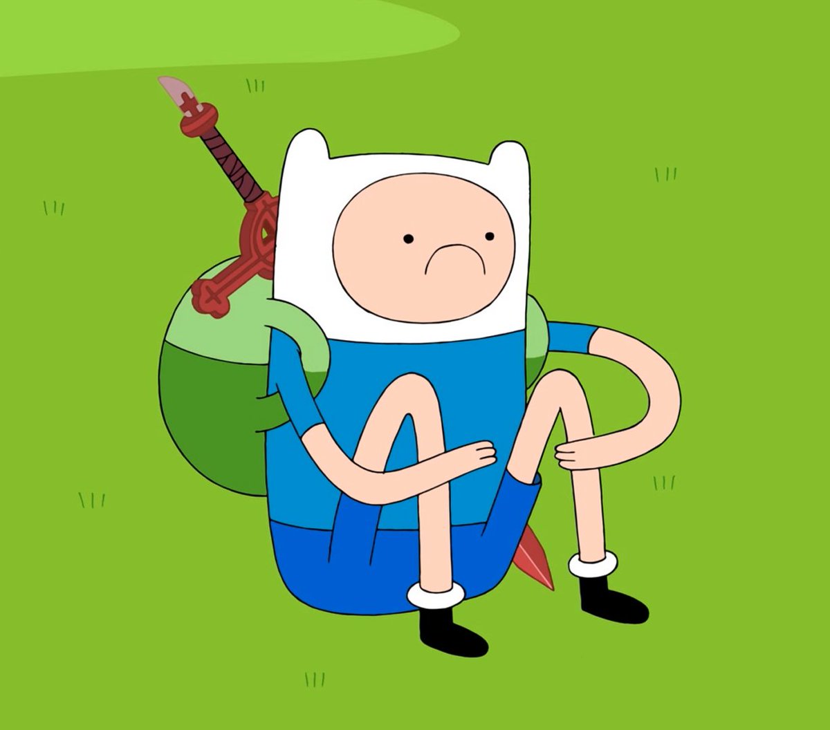 「i love it when finn goes :C」|adventure time momentsのイラスト