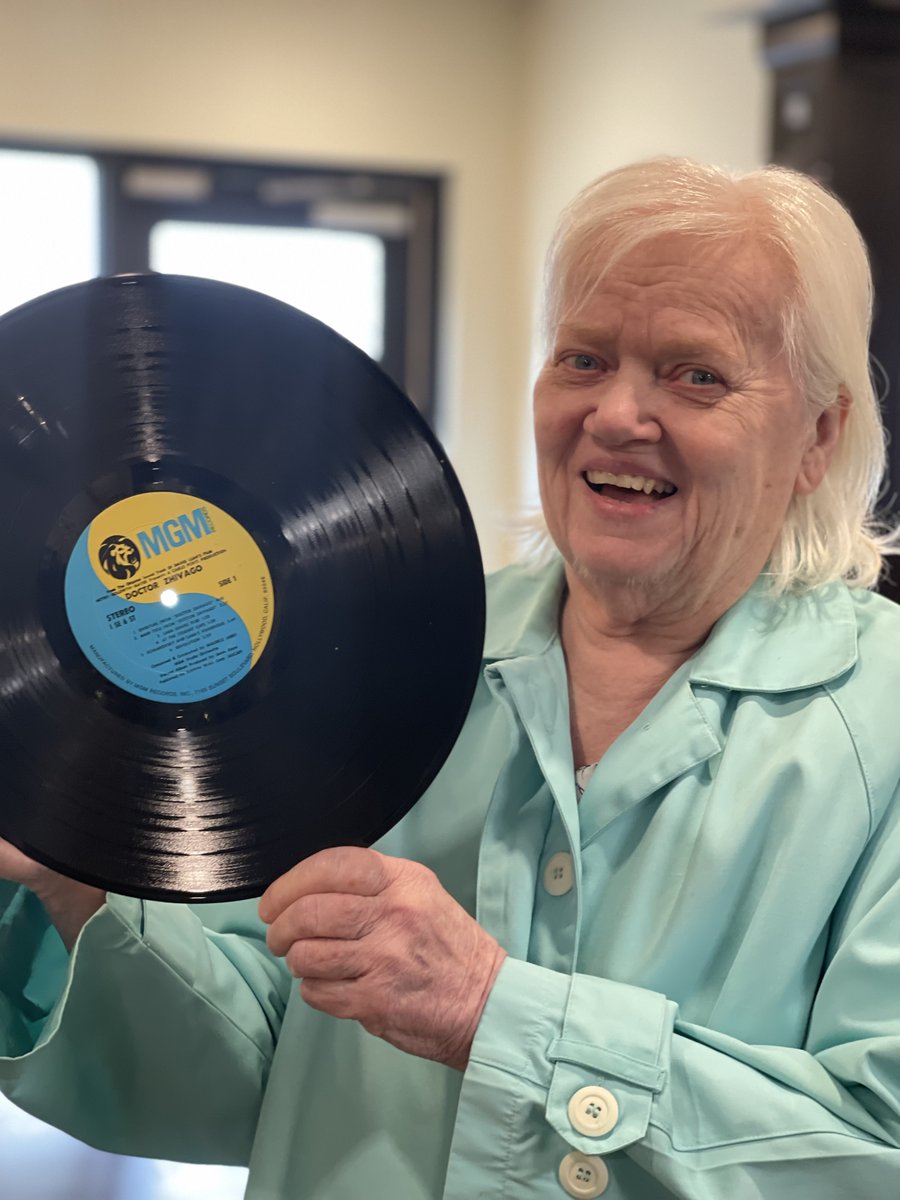 TaylorSpringsHC's tweet photo. Theme weeks Legacy Smile of the Day goes to Carol! She's ready to boogie with all the 1970s songs πΆ #DancingthroughtheDecades #GroovinwithTrilogy #TrilogyThemeWeeks #Legacy #TrilogyBFF #TaylorSpringsHC https://t.co/izv0BNqJhp