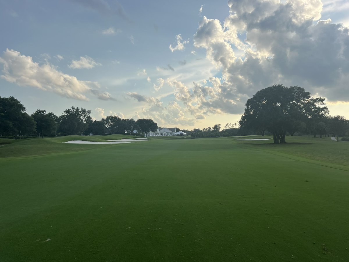 joeyfr60's tweet photo. Round 1 of 75th USGA Junior Amateur Championship in the books, after 3.85” of rain last night. https://t.co/4UrmYbnLTr