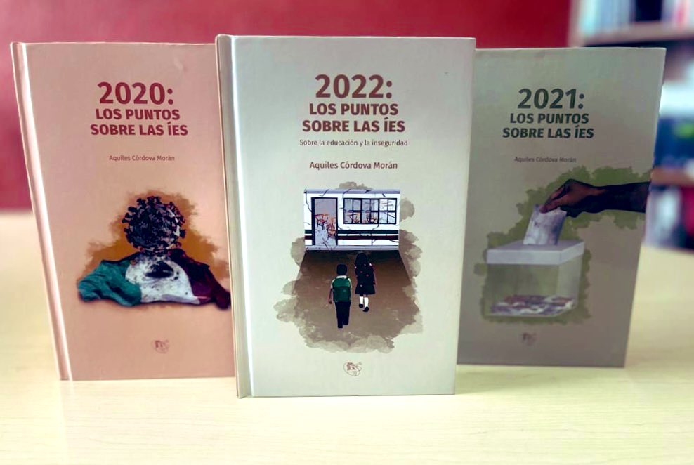 #LoNuevoEnLibros I Como parte de su gran labor de educación, politización y organización del pueblo de Mexico, @AquilesCordova, líder del Movimiento Antorchista, hoy salió su nuevo libro: “2022: Los puntos sobre las íes', editado por @Ed_Estentor, y que contiene ideas y llamados…