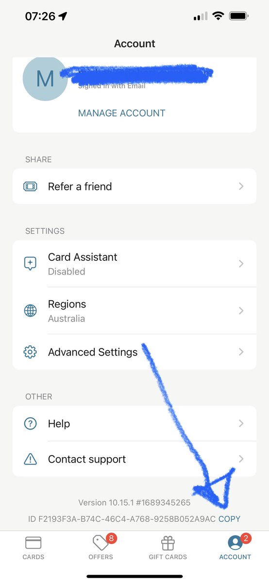 M_Doherty00's tweet photo. Hey @StocardApp why did you delete all of my cards when I signed in on a new phone? And what’s the ‘2’ badge mean? #frustrated #ux https://t.co/FhHSu2e431