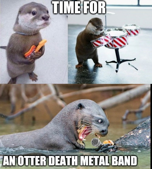 @ardan_blade Clan Sea Otter brings things its time for 
DEATH METAL!!!!!!!!!