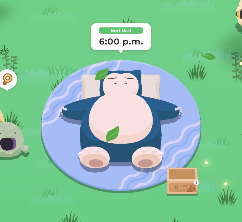 the_pcc_eaglet's tweet photo. pokemon sleep is telling me that dinner STARTS at 6p idk man i feel like some people should be taking notes from this https://t.co/PytSt2a8P5