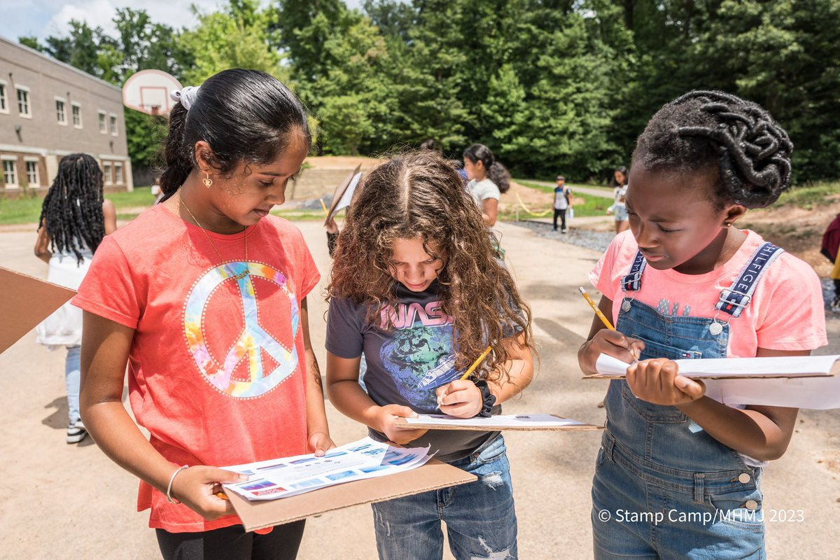 j_sacapano's tweet photo. It was a nice day to go outside &amp; finish our GLOBE activity (Cloud Watch).  #STAMPCAMP Campers learned about the types of clouds &amp; explored its connections to cloud cover &amp; weather. In other news, campers received freebies/Kitz today! #PGCPSTitle1 #Title1Proud #SummerSTAMPCAMP https://t.co/B3IUR3xbys