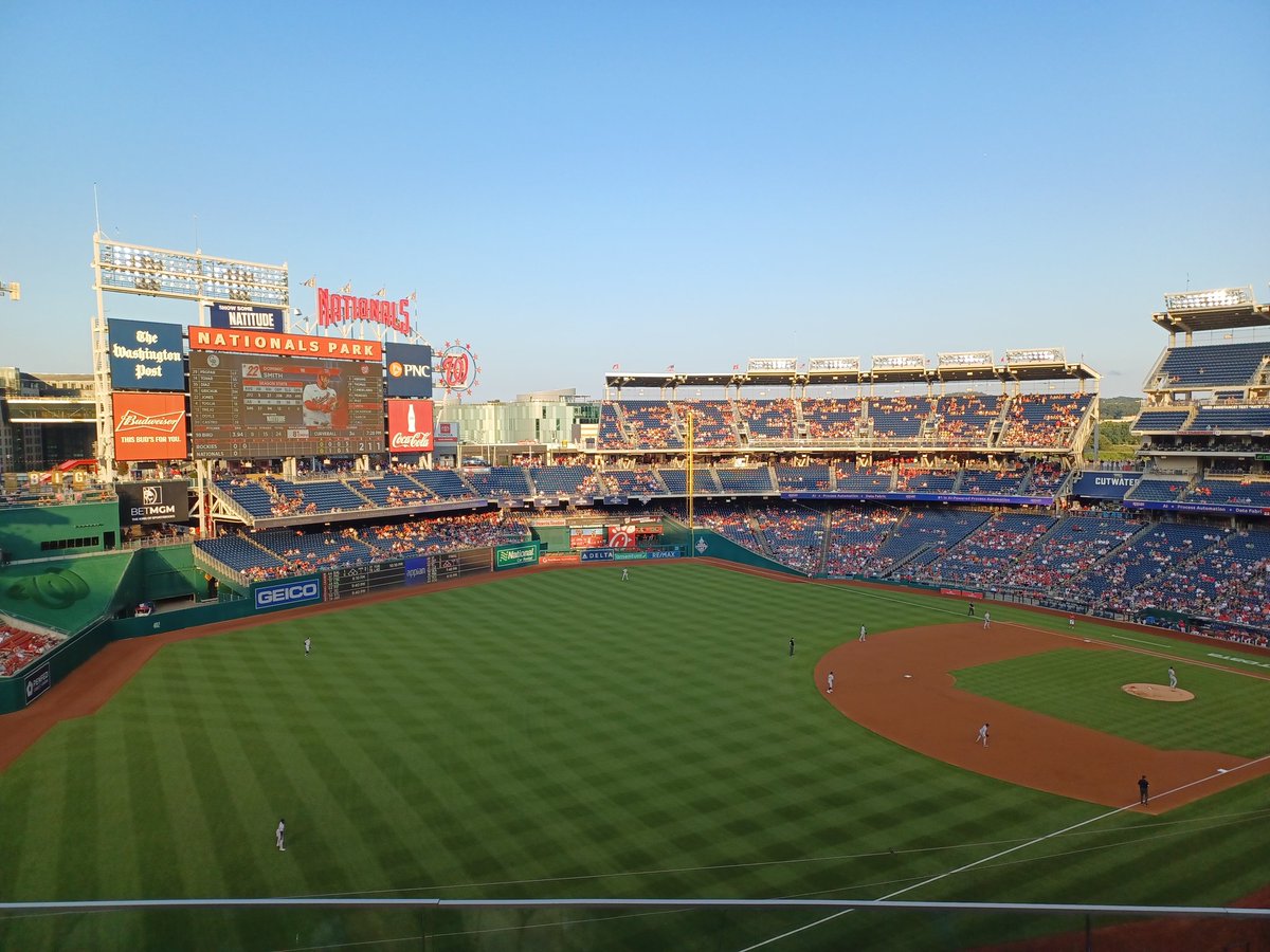 There are no better vibes in DC than a <a href="/Nationals/">Washington Nationals</a> game at dusk.