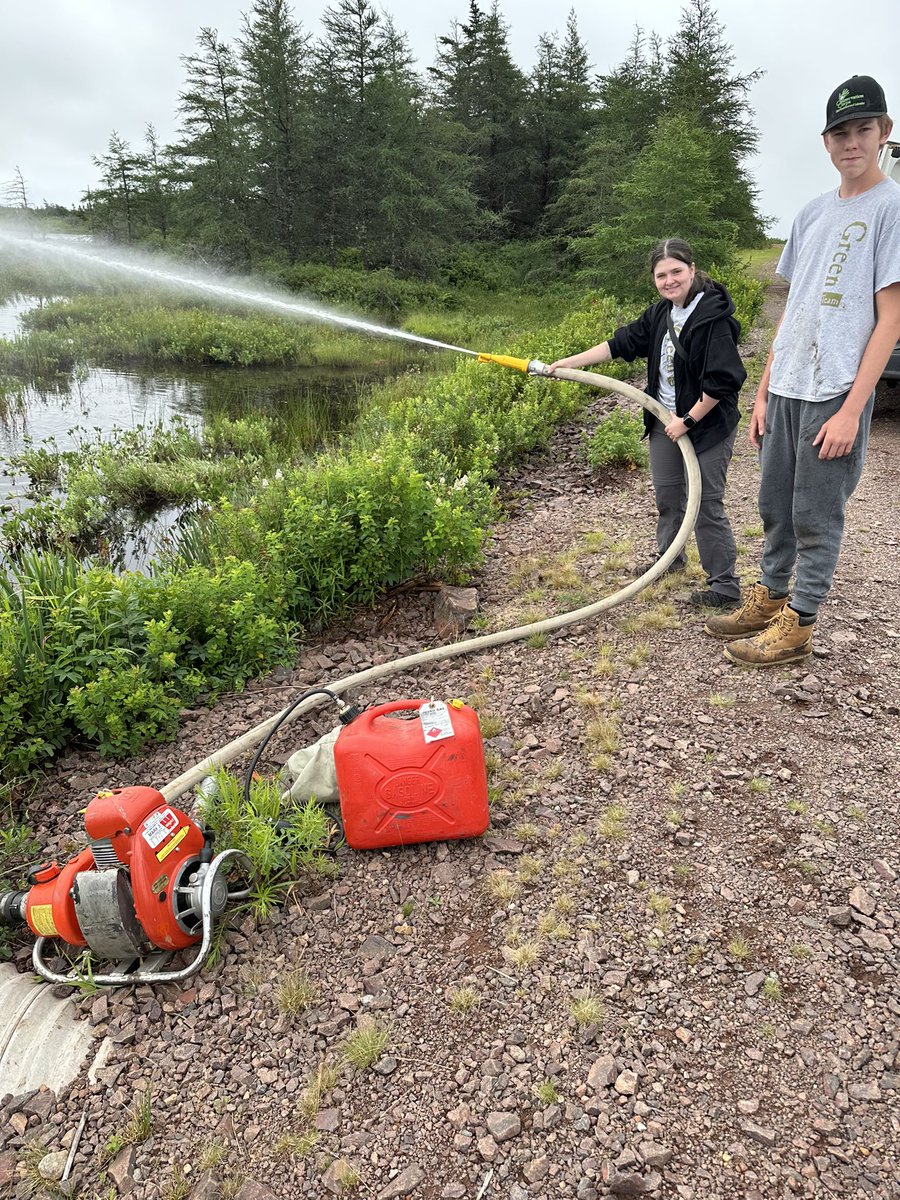 A big thank you going out to Todd Hollett for spending the morning with our youth Green Team!  They all really enjoyed the experience! 

<a href="/CorpsNL/">Conservation Corps Newfoundland and Labrador</a>   <a href="/FFA_GovNL/">Fisheries, Forestry and Agriculture NL</a> 

#wecanmakeadifference