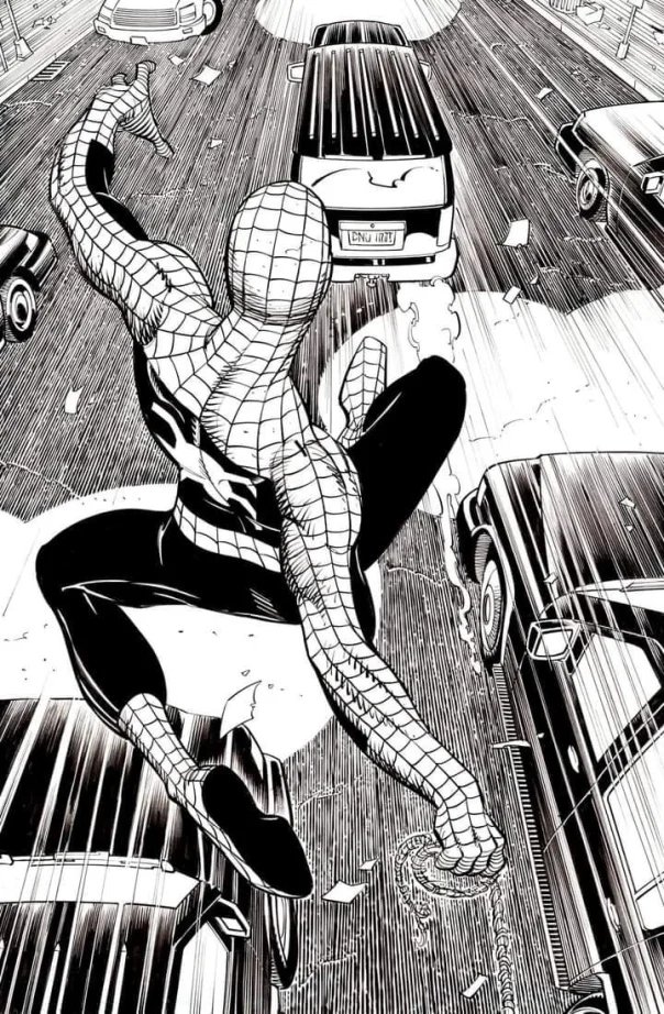 RT @spideymemoir: Spider-Man by John Romita, Jr! https://t.co/8F2KHODk5K