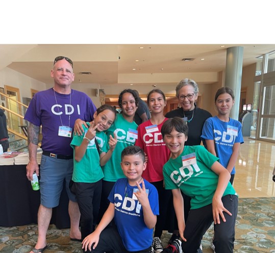 The terrific California Dance Institute (CDI) dancers (&amp; one parent) who graced our Joyous Celebration meeting  with fantastic dancing &amp; great energy. They were great!!
#NDI #CDI #Dance #making_the_world_a_better_place