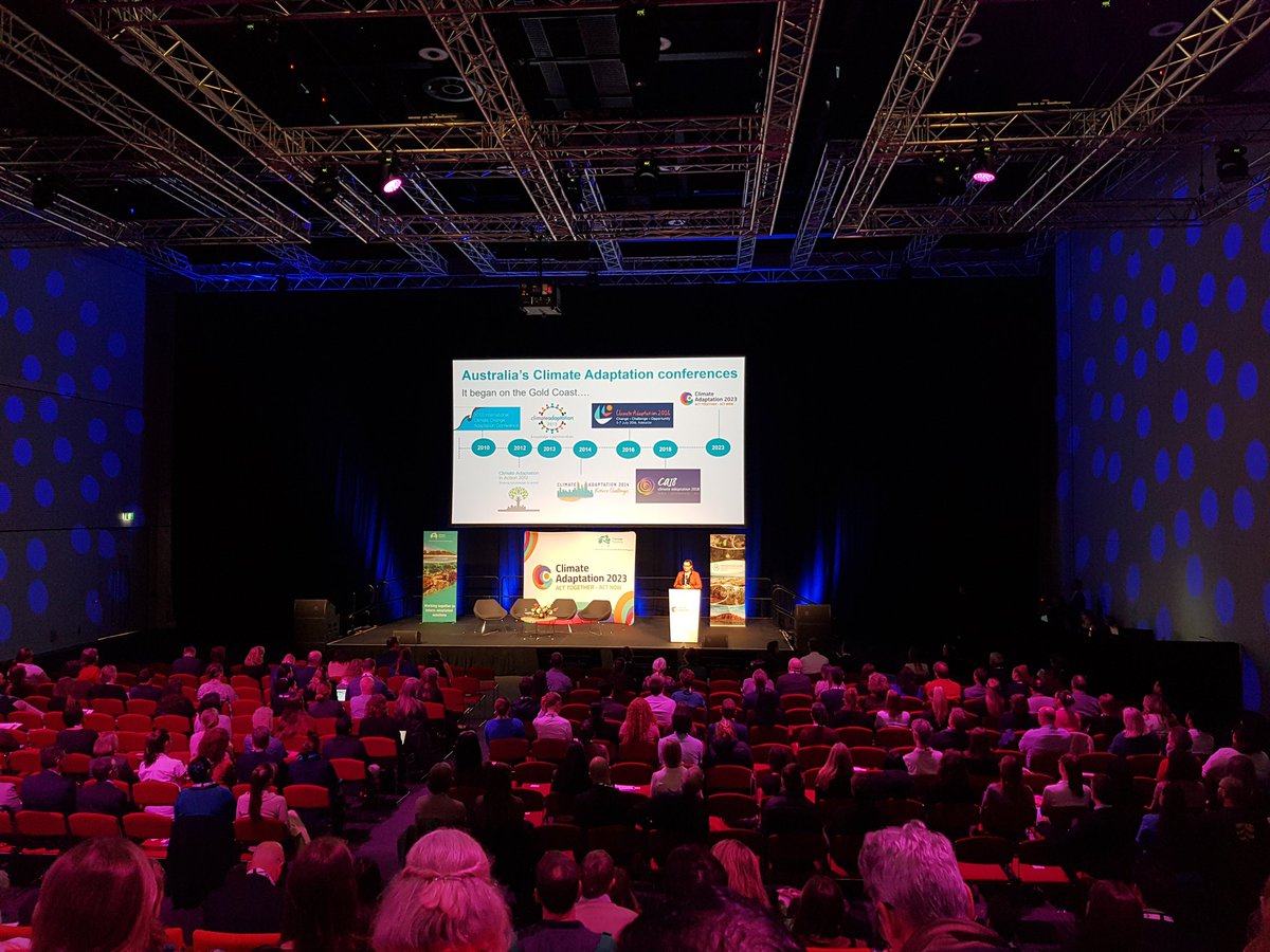 Really excited that the National Climate Adaptation Conference is back after 5 years. Looking forward to hearing about what's happening around the country. #climateadapt2023   <a href="/nespclimate/">Climate Systems Hub</a>