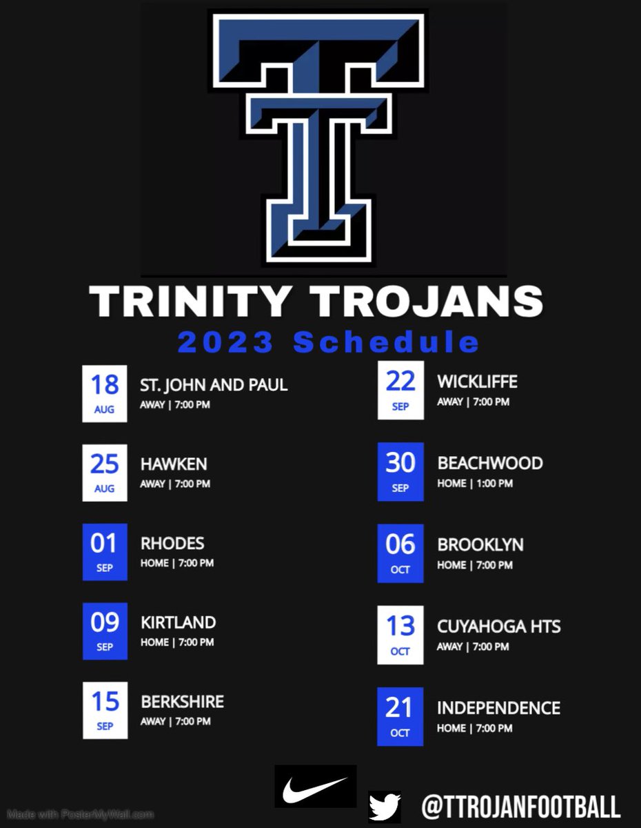 2023 schedule #trojanpride