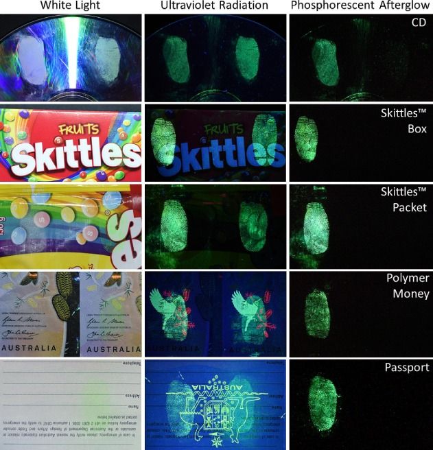 uniaus's tweet photo. Meet @Griffith_Uni's student Scarlet Hopkins who is working on a new phosphorescent fingerprint powder that is a breakthrough in forensic science.

This new powder can eliminate background interference from problematic surfaces, which is a real game changer for the forensic community! 👏🏻