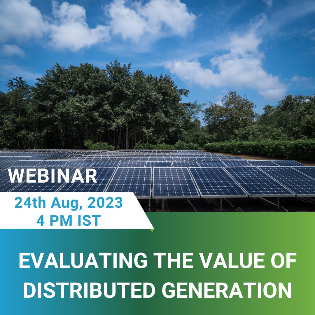 AgPractices's tweet photo. With Solva, improve resource planning, determine feed-in tariffs and assess avoided network, social and environmental costs. 

Webinar 24 Aug., 4pm IST https://t.co/E89GYiIUhW
#Solva #distributedenergy #cleanenergy #sustainableenergytransformation
@AVCsustainable @WRIIndia https://t.co/0BXkGgThQt