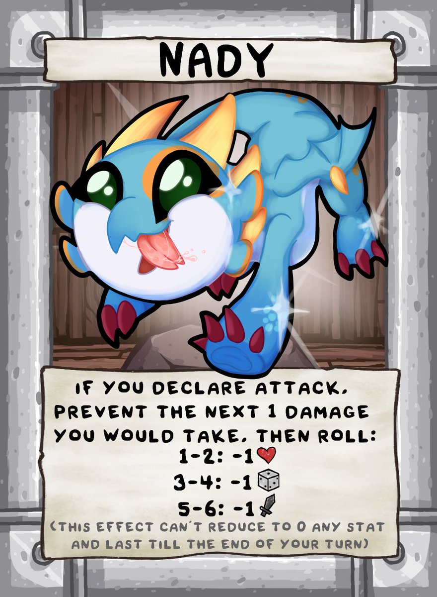 En conjunto con <a href="/Gluyhan/">Gluyhan</a> hemos estado trabajando en un proyecto para el juego de cartas de The Binding of Isaac el cual consta de un set de 11 custom cards. Los invito a apoyar a este gran artista, e igualmente yo también subiré mis cartas aquí.
#Art #FourSouls #TheBindingOfIsaac