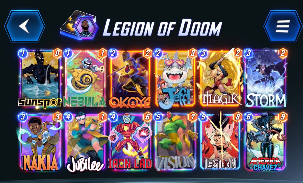 The #BEST #Legion play I’ve seen thus far! #MarvelSnap #MarvelSnapCreator #LegionOfDoom 

Let me know what you think! 

Link in the post below 👇🏾 👇🏾