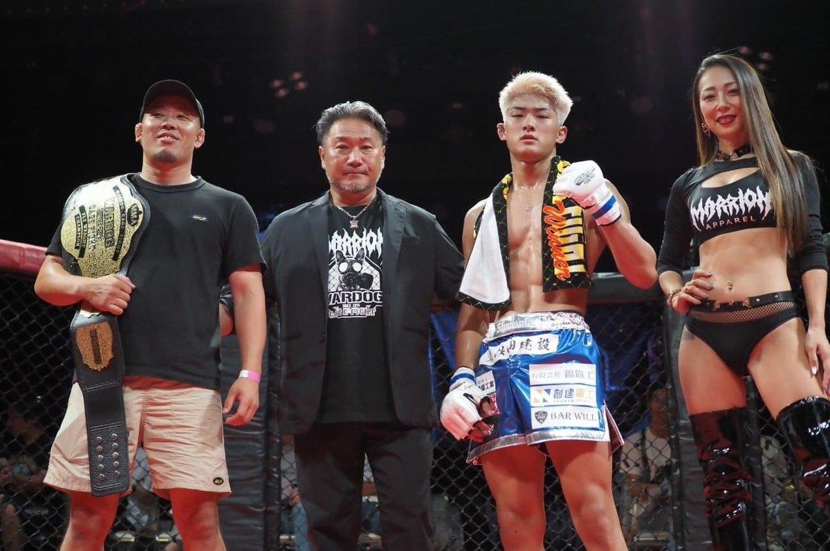 shsk_1208mma's tweet photo. 次戦10/22 
WARDOGフライ級タイトルマッチ

フライ級チャンピオンのMAGISA選手に挑戦します！
3ヶ月特訓して10月必ずチャンピオンになります🥇

次も応援よろしくお願いします！ https://t.co/DrSpRC1ixJ