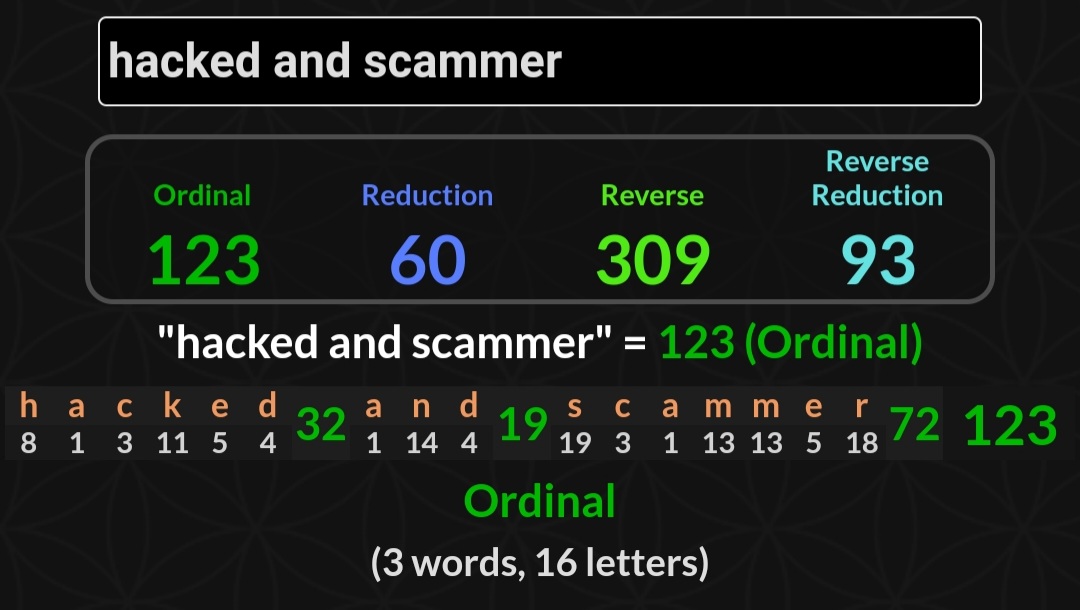 dematrix589's tweet photo. @tictocrypto @attorneyjeremy1 hacked and scammer = 123

Lets Goo https://t.co/GlJmowtZIo