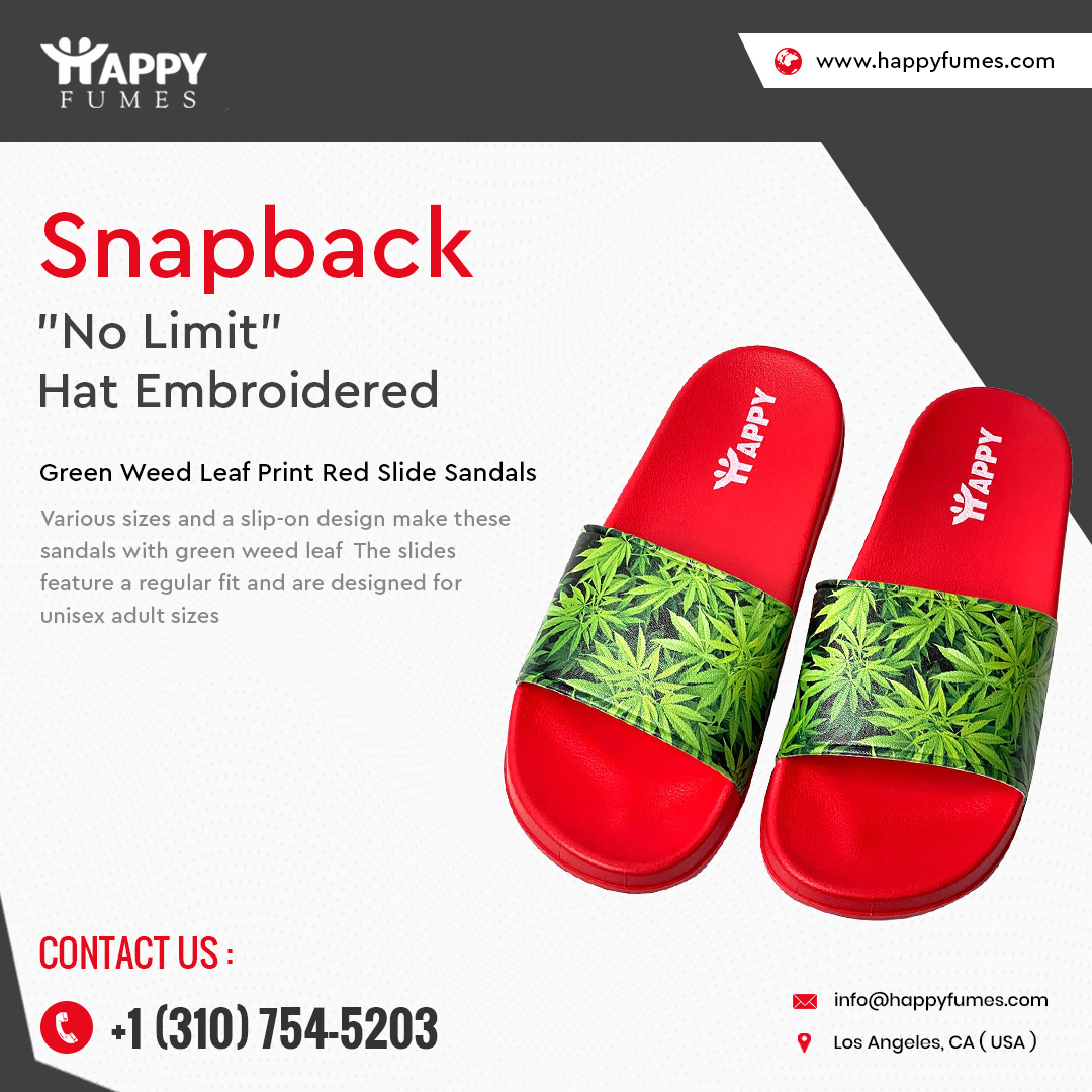 FumesHappy's tweet image. Snapback "No Limit" Hat Embroidered
Green Weed Leaf Print Red Slide Sandals

Buy Now :    happyfumes.com

#slippersocks #casualshoes #slipons #footwear #loafers #sandals #slidesandals #womenslippers #quickshipping #shopping #lyfstyle #happyfumes #onlinestoreusa