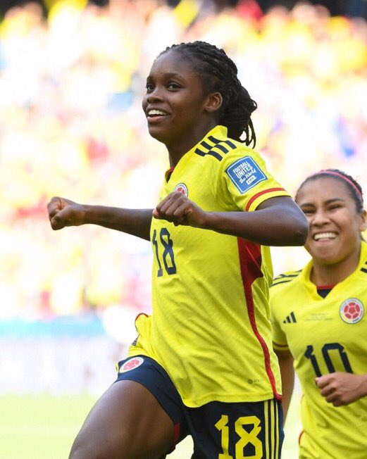 18 years of age and has now scored in the
U17WWC ✅ 
U20WWC ✅ 
FIFAWWC ✅ 

Linda Caicedo is the absolute Star girl 💫 
#FIFAWWC 
#WWCWITHTSL