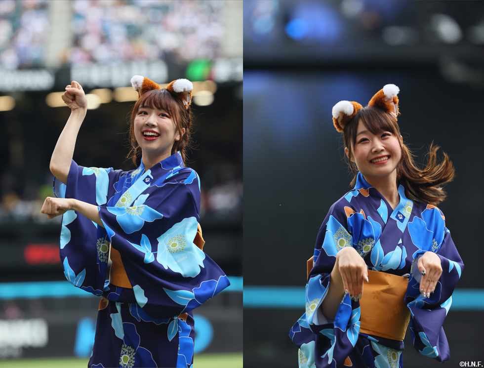 □ファイターズ ユニフォーム　応援グッズ　浴衣 北海道 日本ハム ファイターズ グッズ パ・リーグ ユニフォーム風 応援