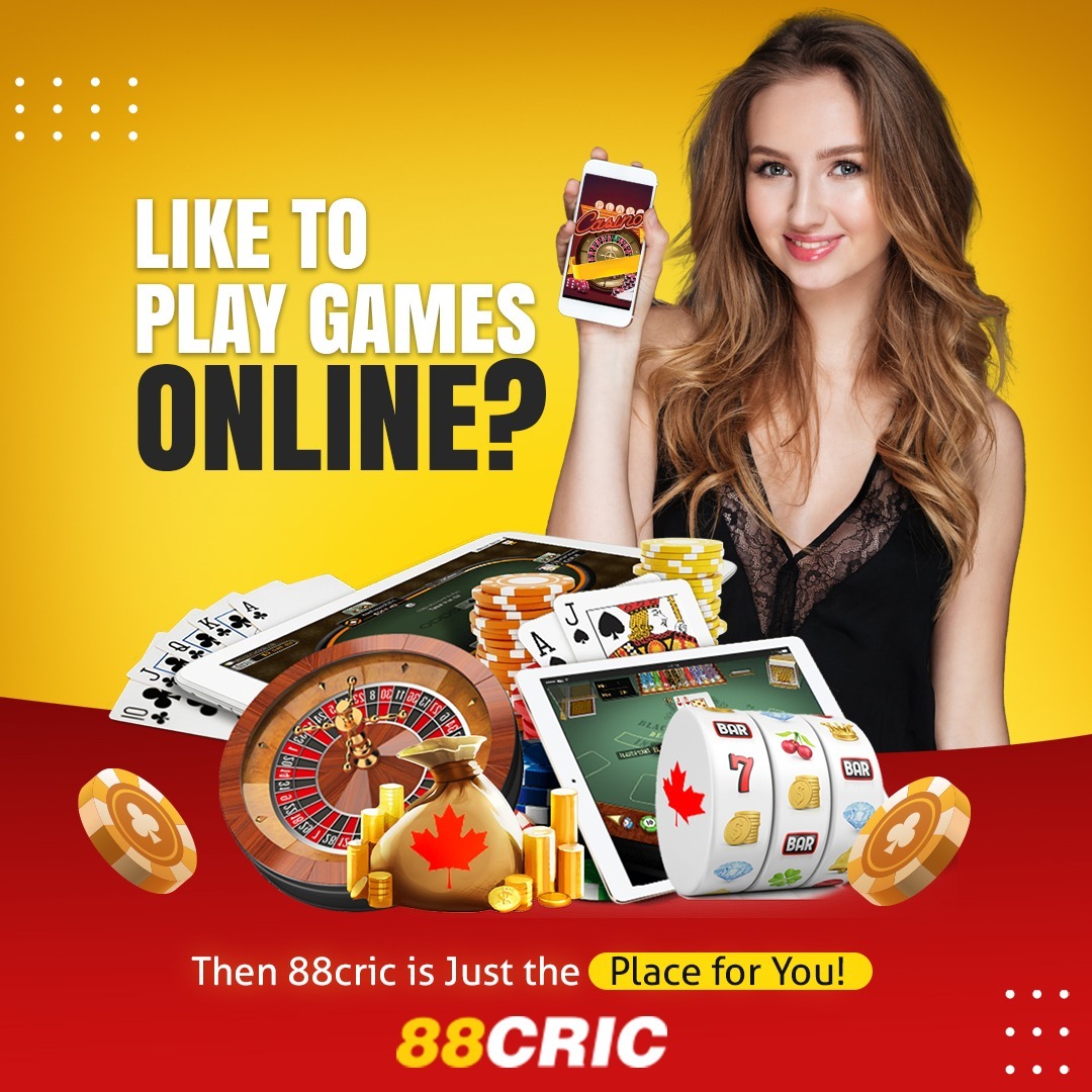 88cric_21's tweet image. Like to Play Games Online? Then 88cric is Just the Place for You! 
#OnlineCasino #BigWins #ExcitingGames #GamingFun #88Cric

88cric.com