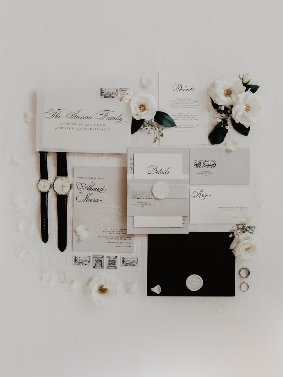 I had THE BEST time creating my wedding invitation suite, it sparked the idea to open up shop and create my own business! 

My goal with Siraj Studio is to embrace the beauty of culture, while incorporating modern touches to create timeless designs🕊️🤍💍

instagram.com/siraj.studios