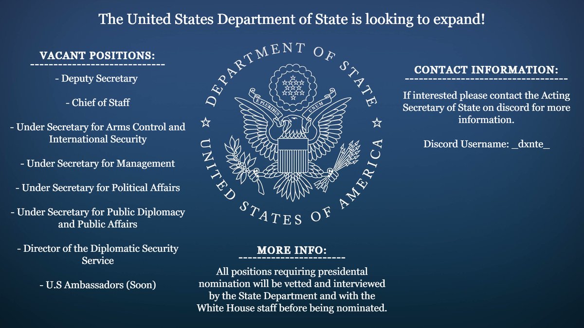 United States Department of State | RBUSA tweet media