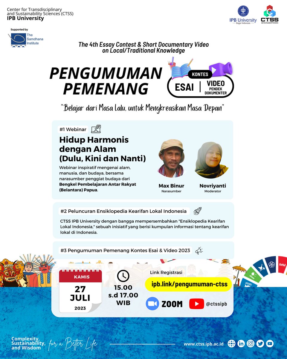 CTSS - IPB University tweet media