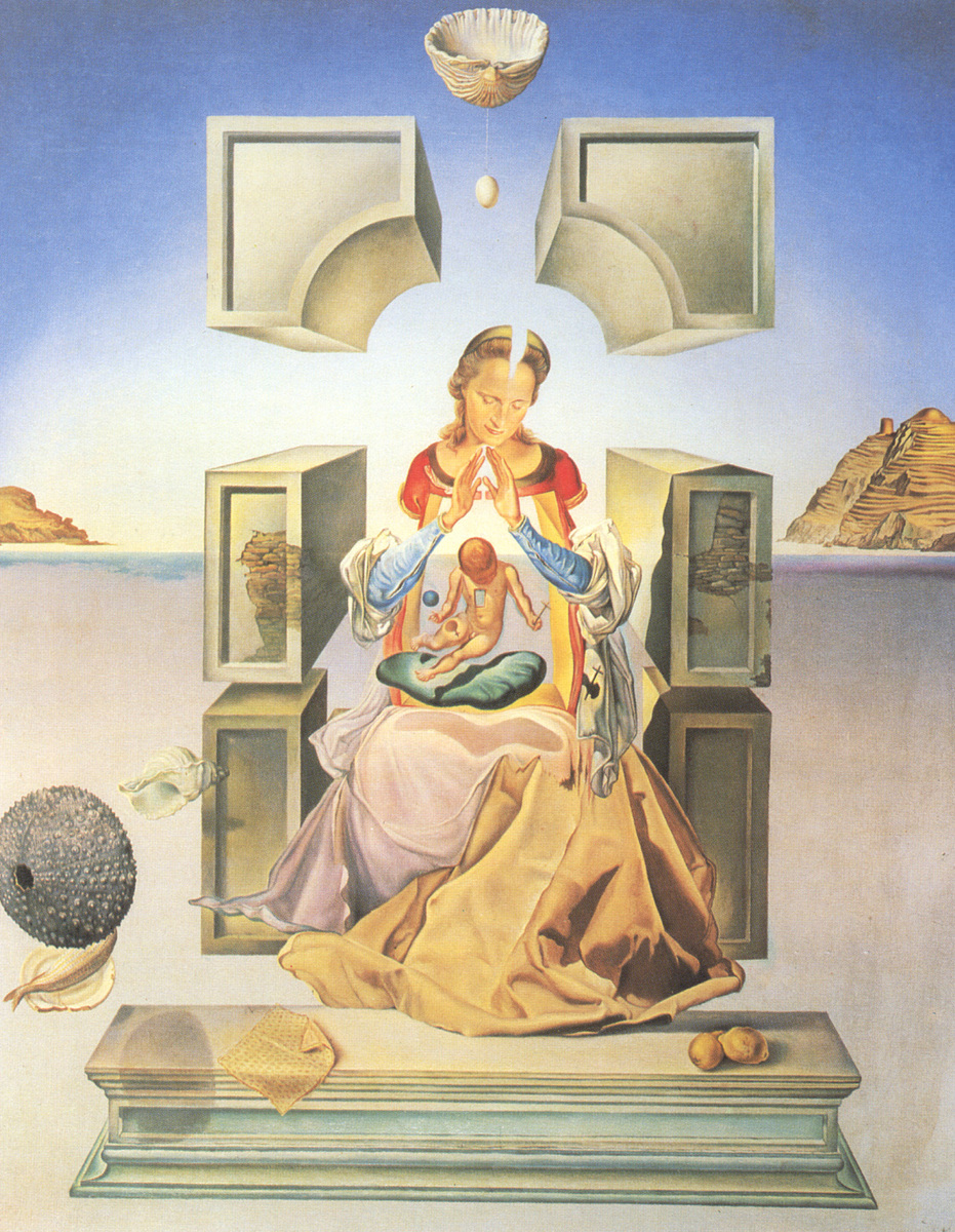 RT @artist_dali: The First Study for the Madonna of Port Lligat, 1949 https://t.co/1uiPlcbGTb https://t.co/bP3pLZsdgf