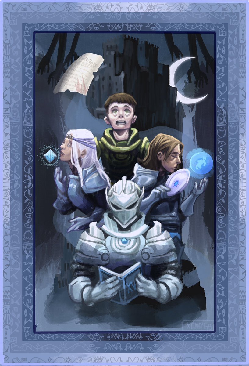 "Stalwart Fortress &amp; its Seekers" open edition is up for 1 more day at 0.015 eth each :) #wagdie

(link below)