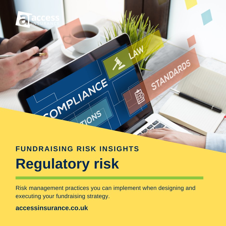 Fundraising Risk: Part 3 You will not ensure compliance by understanding the various regulatory risks of fundraising activities. ▶ Comply with the law ▶ Protect personal data ▶ Avoid financial mismanagement 👉 Download the guide: bit.ly/44yHuUt #charityfinance