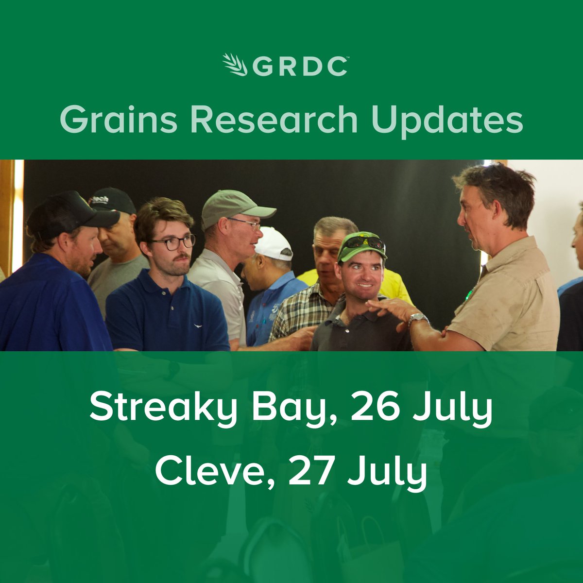 GRDC South tweet media