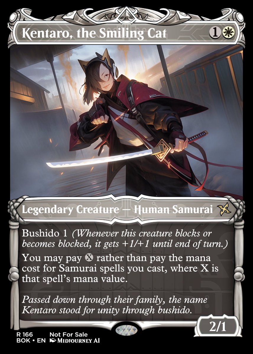 riptideprolab's tweet image. Spent the day making new cards for Isshin. #mtg #mtgalters