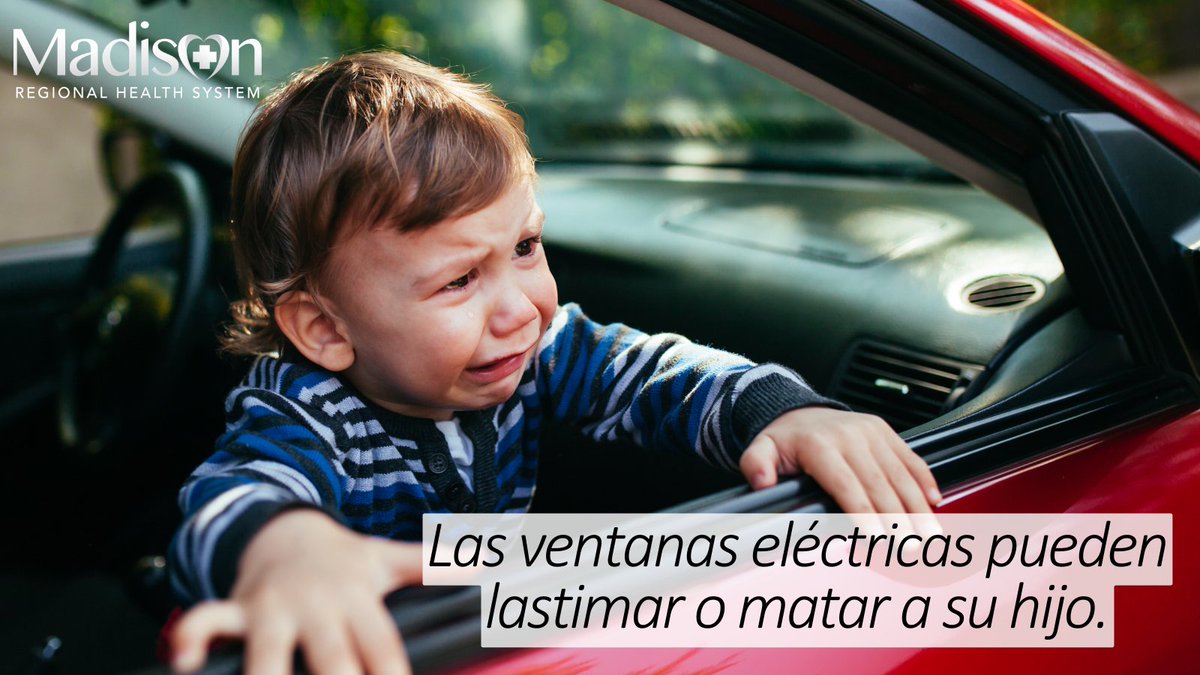 Madison_Health's tweet image. Leaving them alone in the car for "just a minute" is not safe. If they attempt to get out of the vehicle to find you, they won’t realize that their foot or knee is pressing the power window button. It’s not a risk worth taking. Click here for safety tips: madisonregionalhealth.org/wp-content/upl…