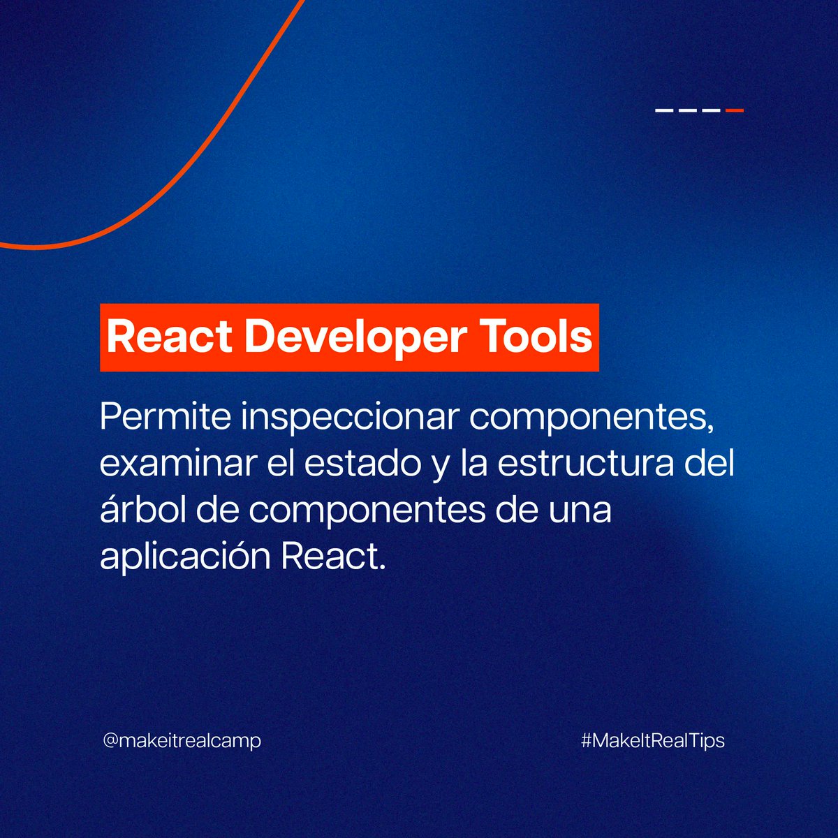 ¿Ya conocías estas extensiones? 👀
Web Developer
JSON Viewer
React Developer Tools
#makeitreal #maker #web #developer #chrome #react