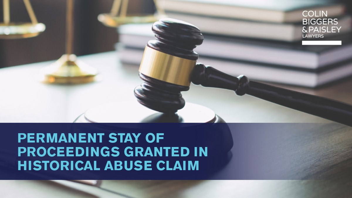 The Supreme Court of Queensland has ordered a permanent stay of proceedings in a historical abuse claim in ADA v State of Queensland [2023] QSC 159.

We discuss the key takeaways for Queensland institutions.

cbp.com.au/insights/insig…