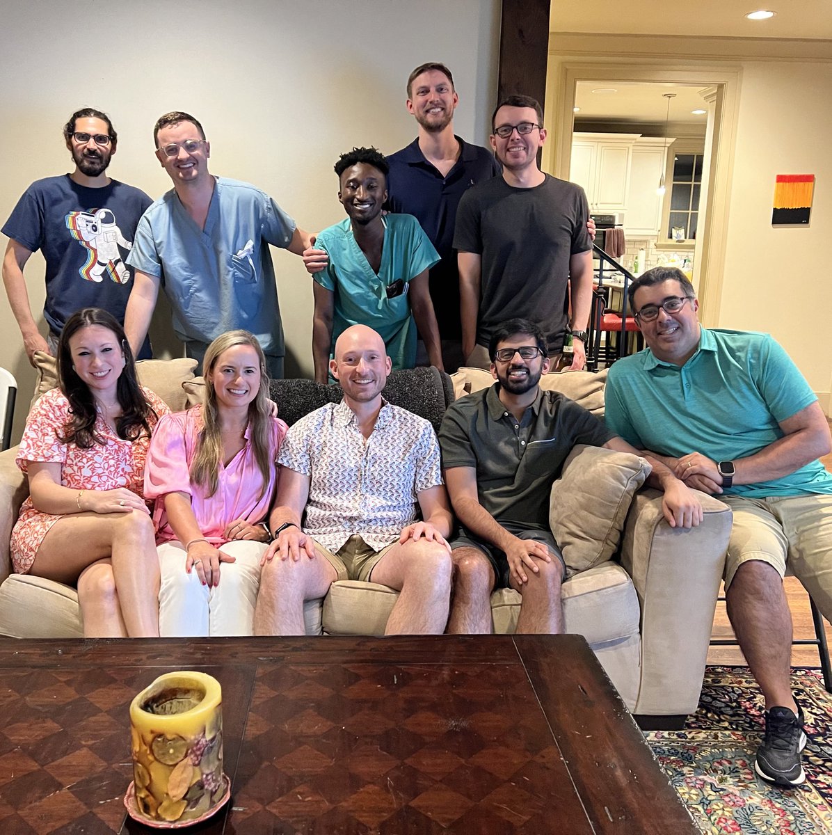 RaisBahrami's tweet photo. All star group of @UABUroResidents gathering for @UABUrology New Academic Year Welcome Retreat - all good sports this weekend despite stormy weather

@uabmedicine @UABHeersink https://t.co/92z1rNGI6b