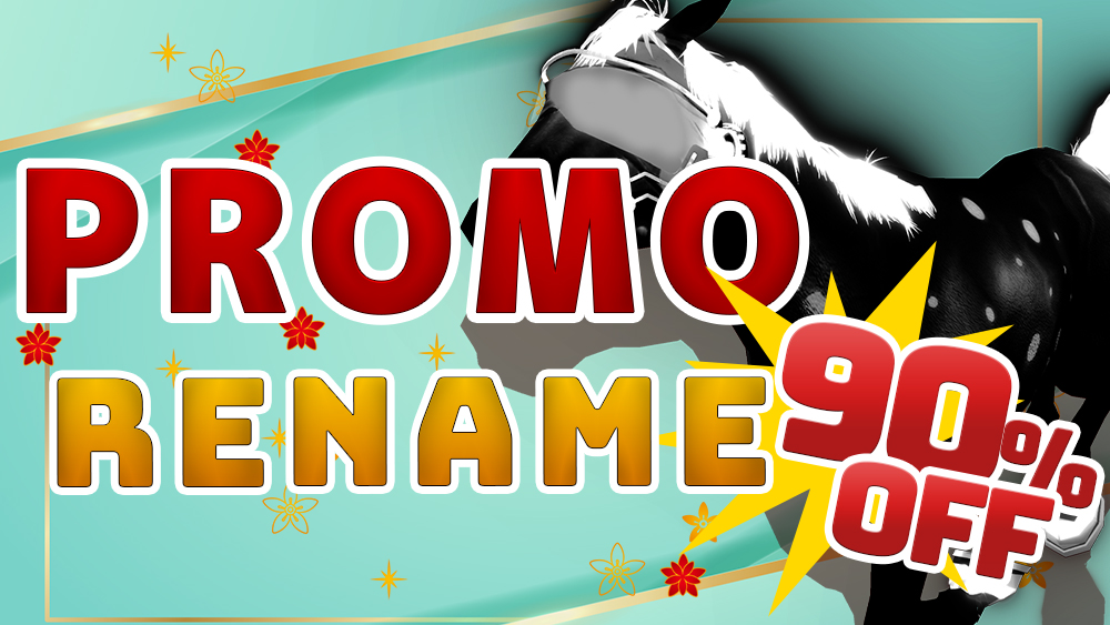 📢Update Promotion
Let's get start🐯🐯🐯

🐎RENAME Price 
100 Kuda ➡️10 Kuda

🗓️July 25th ~ August 4th

#METAHORSE #メタホース
$ADIL #ADILchain