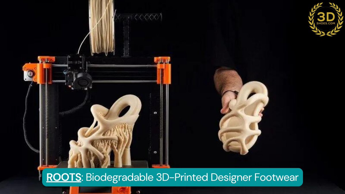 3dshoe's tweet photo. ROOTS: Biodegradable 3D-Printed Designer Footwear
https://t.co/pODMiGNKQP
#ROOTS #3DShoes #3DPrinted #Biodegradable #Footwear #Designer #3DPrinting #Balena #KittyShukman https://t.co/HyrownyGlz