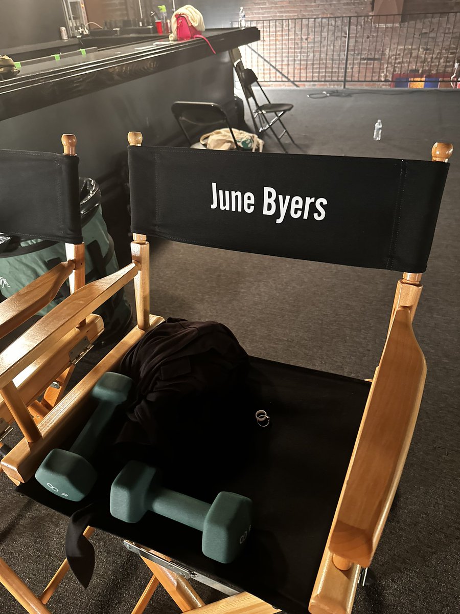 Just wrapped 🎥 Spent the summer filming my my first movie which will tell a story very close to my heart. Can’t wait for y’all to see it! #QueenOfTheRing #MildredBurke #JuneByers