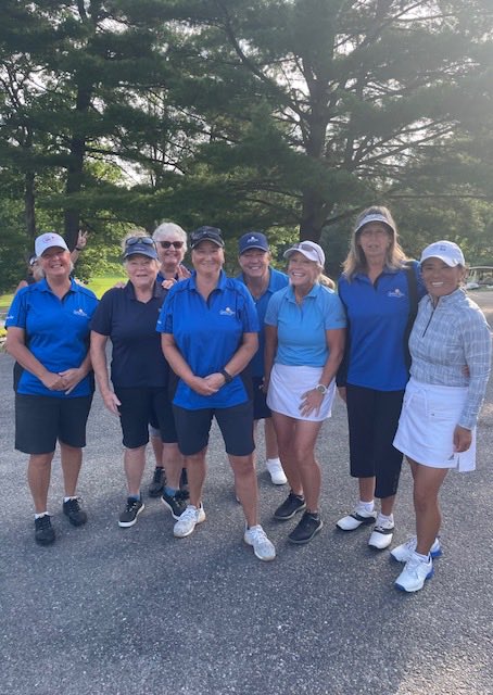 SG Women’s Solheim Cup team. Congrats on your first round play in Parry Sound. #welldone #2ndplace #vespranext