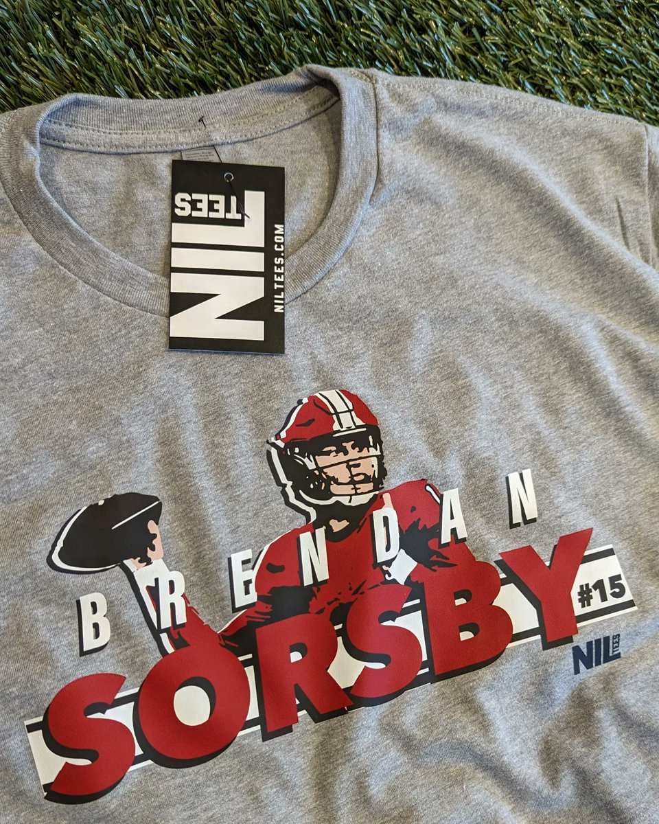 NILtees's tweet photo. The first football signee to #NILtees His first release began shipping out today. 
.
#NIL #football #hoosiers #QB #design #GameDay https://t.co/zGlXRlm9W9
