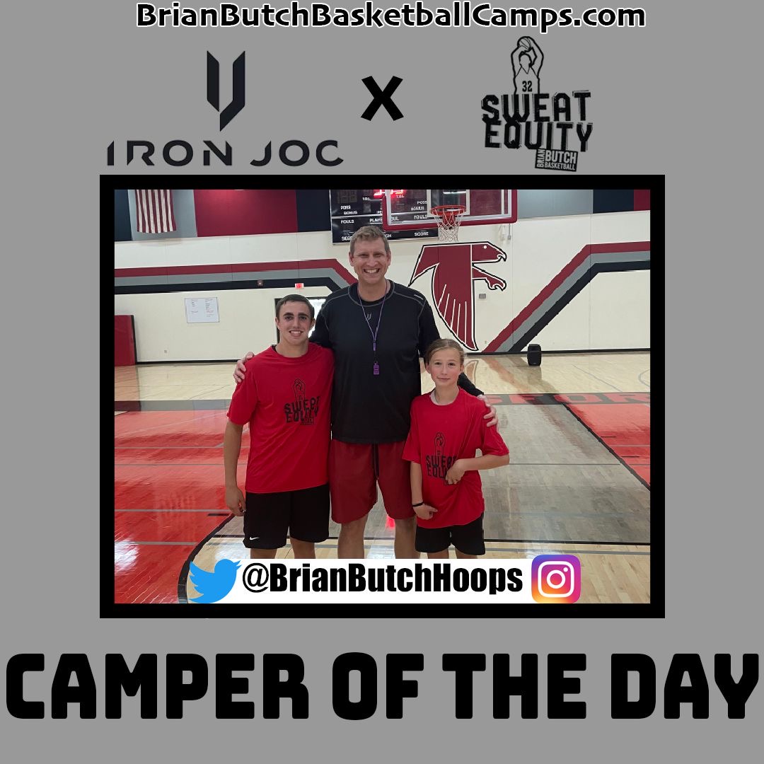 Blake from <a href="/AbbyBoysBball/">AbbotsfordBasketball</a> &amp; Claira from Medford are our <a href="/IRONJOC/">Iron Joc Performance Gear & Apparel</a> Campers of the day!