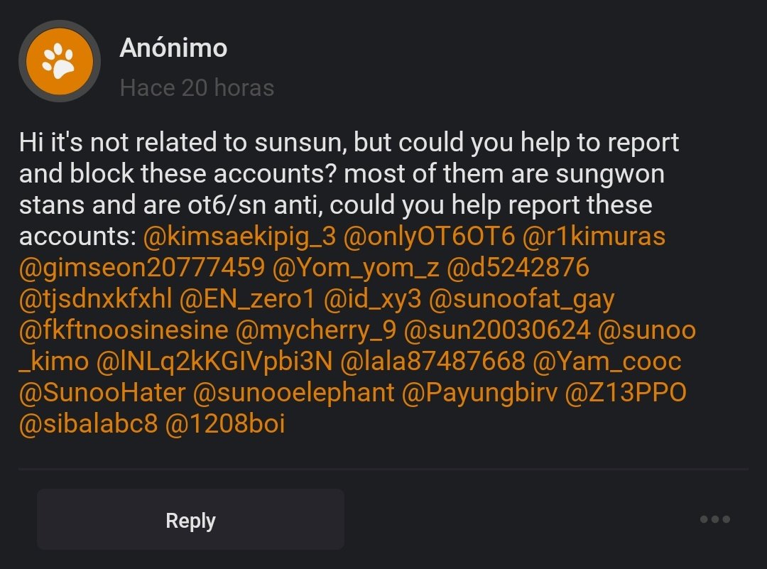 zqsunsun's tweet photo. xfavor necesito su ayuda, necesito que bloqueen y reporten las cuentas que pondre a continuación (lastimosamente algunas no las encontre) son 0t6/4nt!s d sn, se agradece difusion https://t.co/QGnybeMoQW