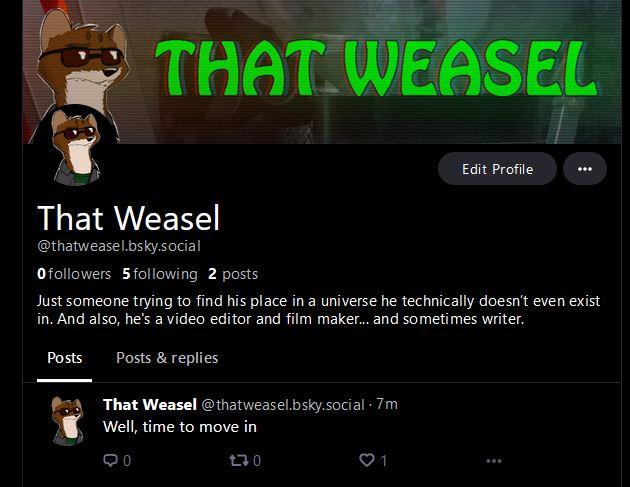 That Weasel tweet media