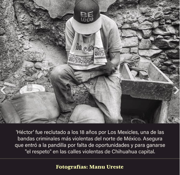MUCDoficial's tweet photo. —Mi vieja me miró y me preguntó: “¿Mijo, usted quiere ser un asesino?”. Han pasado 10 años desde aquella pregunta.
Conoce la historia de Héctor en la primera entrega del especial #MéxicoDestruyendoElFuturo, una colaboración de #MUCD y @Pajaropolitico.
➡️ https://t.co/pza5dniyJ5 https://t.co/Vaf7Pa0MkJ