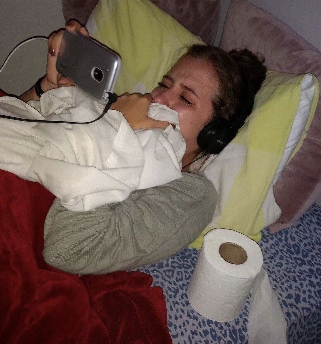 Estoy así viendo la serie de Marilina…